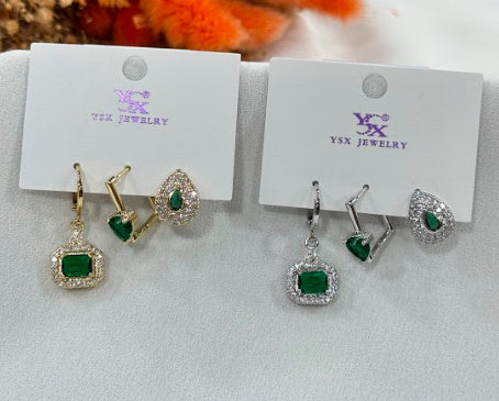 3 in 1 earrings ZN005