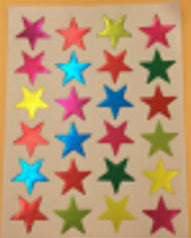 Stars Stickers Pack of 10 sheets