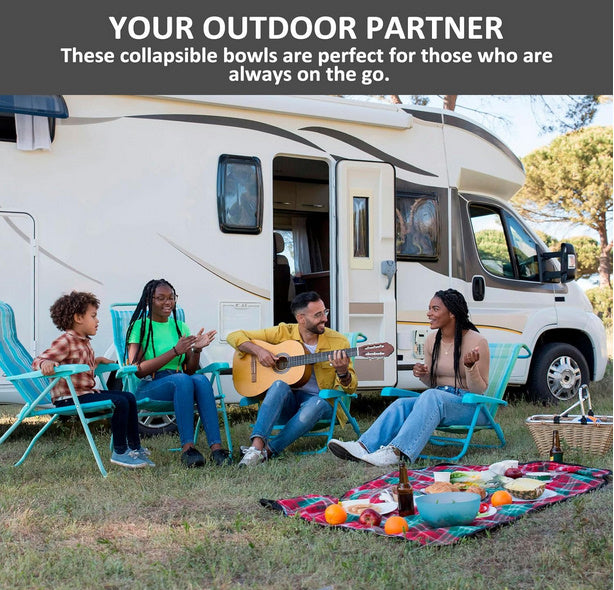 Collapsible Food Storage Container Bento Lunch Box