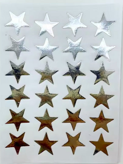 Stars Stickers Pack of 10 sheets