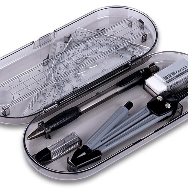 Geometry Set with Magnifiyer