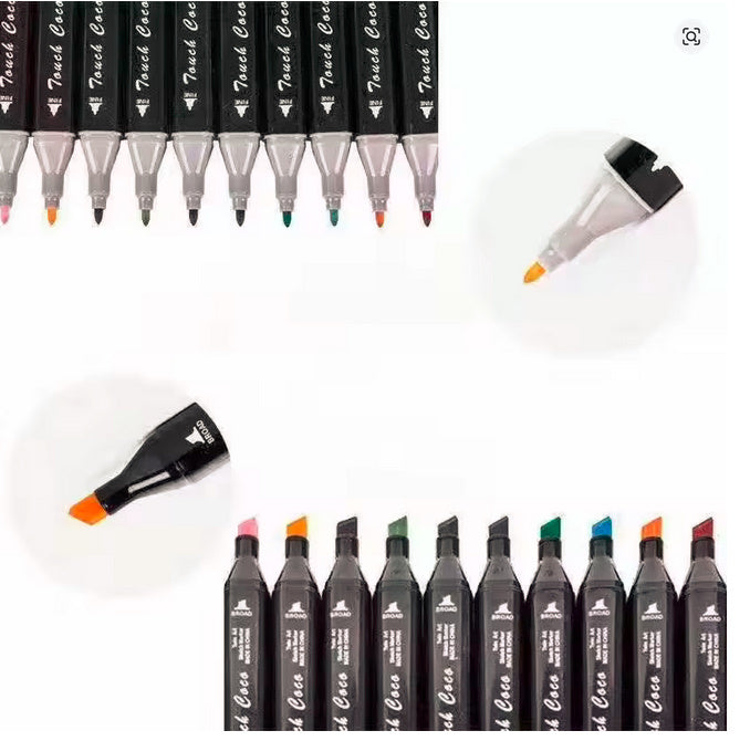 Touch 12/24/80 Coloring pen Double-headed Marker Pen