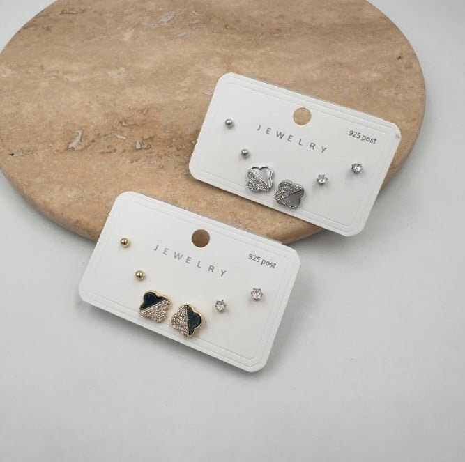 Earrings set 925 silver sterling MB006