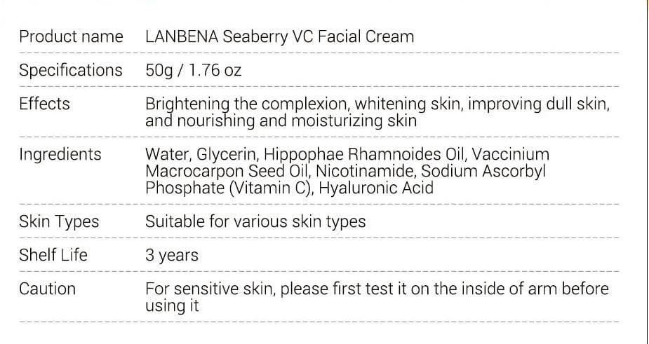 Daily Cream Vitamin C