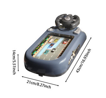 Race Car Steering Wheel Driving Simulator